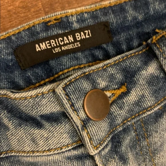 American Bazi high rise distressed jeans - Picture 3 of 7